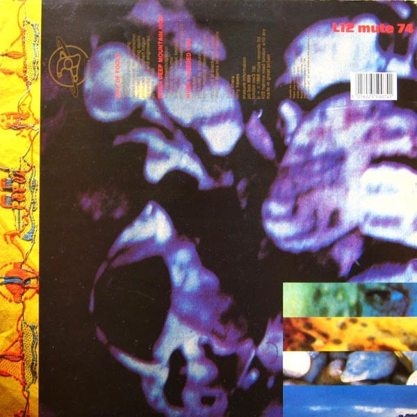 Image of Back Cover of 12" - VG/VG+ - ERASURE, Ship Of Fools (Mute; L12 mute 74, UK 1988, Picture Sleeve, Limited Edition), Small nick in spine otherwise VG+,  - 3316217C