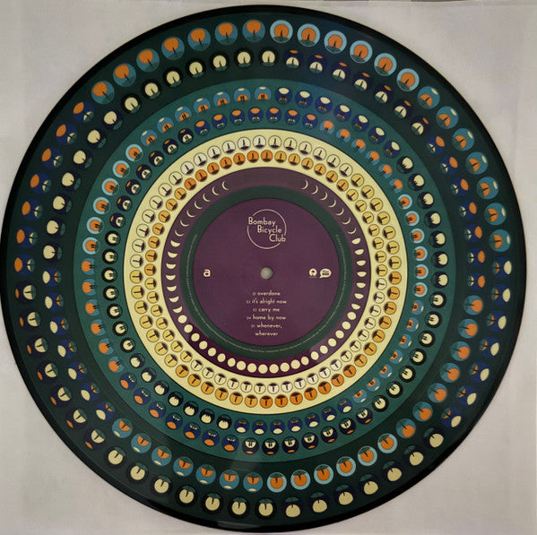 Image of Front Cover of LP - VG+/EX - BOMBAY BICYCLE CLUB, So Long, See You Tomorrow (Island Records; 6588940, Worldwide 2024 Reissue, Stickered Plastic Sleeve, A5 Signed Art Print, 10th Anniversary Limited Edition of 1,500 Zoetrop Picture Disc), With signed print,  - 3316222C