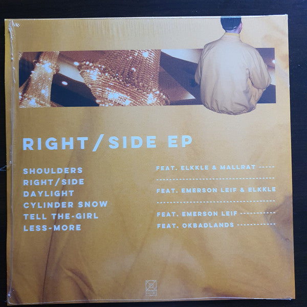 Image of Front Cover of 12" EP - VG+/EX - GOLDEN VESSEL, Right/Side (Exist. Recordings; EXIST004, Australia 2017, Picture Sleeve, Gold Coloured Vinyl.), ,  - 3326112E