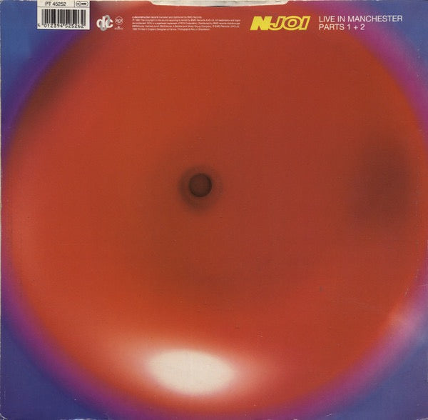 Image of Back Cover of 12" - VG/VG - N-JOI, Live In Manchester (Deconstruction; PT 45252, UK 1992, Picture Sleeve), Sleeve frayed at opening. Light marks on disc.,  - 3316249C