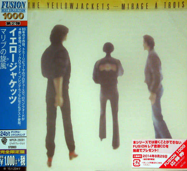 Image of Front Cover of CD - EX/EX - THE YELLOWJACKETS, Mirage   Trois (Warner Bros. Records; WPCR-28091, Japan 2014 Reissue, Limited Edition, Remastered), ,  - 3356092S