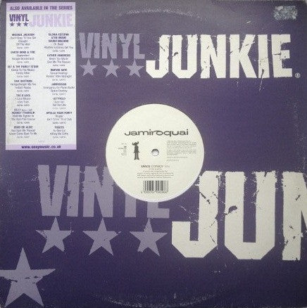 Image of Front Cover of 12" - VG/EX - JAMIROQUAI, Emergency On Planet Earth / Space Cowboy (Sony Music; VJAY11, UK 2001, Company Sleeve), Wear to sleeve with ringwear and evidence of previous price sticker.,  - 3346078S