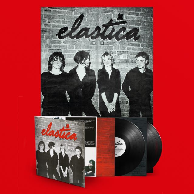 Image of Front Cover of 2xLP - NEW/NEW - ELASTICA, Elastica (Deluxe Edition) (Rough Trade Records; RT0610LP, UK 2026 Reissue, Inner, Poster), , The iconic 1995 album will return to vinyl alongside bonus disc of rarities and b-sides, vinyl editions feature original poster recreated from the band’s personal archive. - 9410466C