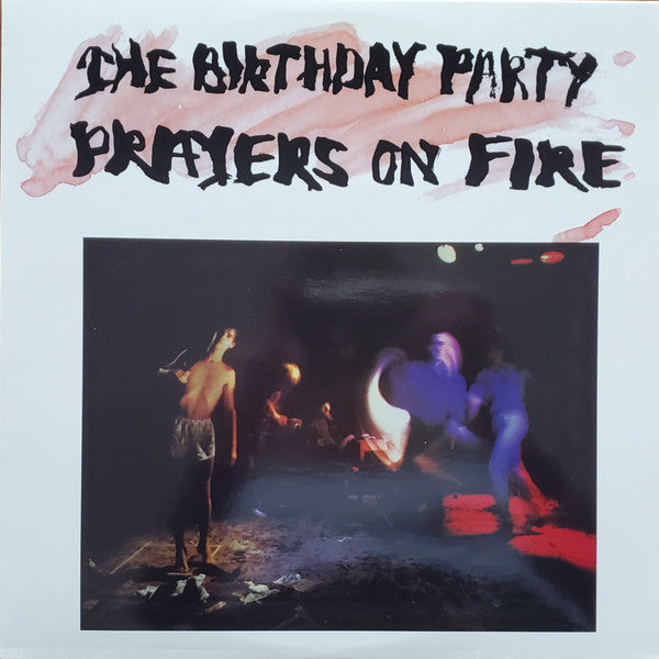 Image of Front Cover of LP - VG+/VG+ - THE BIRTHDAY PARTY, Prayers On Fire (Drastic Plastic Records; DPRLP29H, US 2015 Reissue, Clear Plastic Stickered Sleeve, Inner, 200 Gram Vinyl, Ltd to 1500, Numbered), No. 0678, very small bottom corner bump, resealable clear plastic outer has price sticker remnants,  - 3346159S