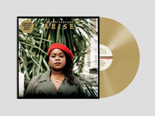 Image of Front Cover of LP - NEW/NEW - ZARA MCFARLANE, Arise (Brownswood; BWOOD162LPG, Worldwide 2026, Limited Edition Gold Vinyl), , Originally released in 2017, Zara McFarlane’s Arise represents a classic moment in the Brownswood Recordings catalogue. Just before the global spotlight landed on London's new jazz generation, Zara McFarlane was already forging her own path, connecting jazz, soul, reggae and Afro-Caribbean traditions. The album also stands as an early landmark in the career of Moses Boyd, who