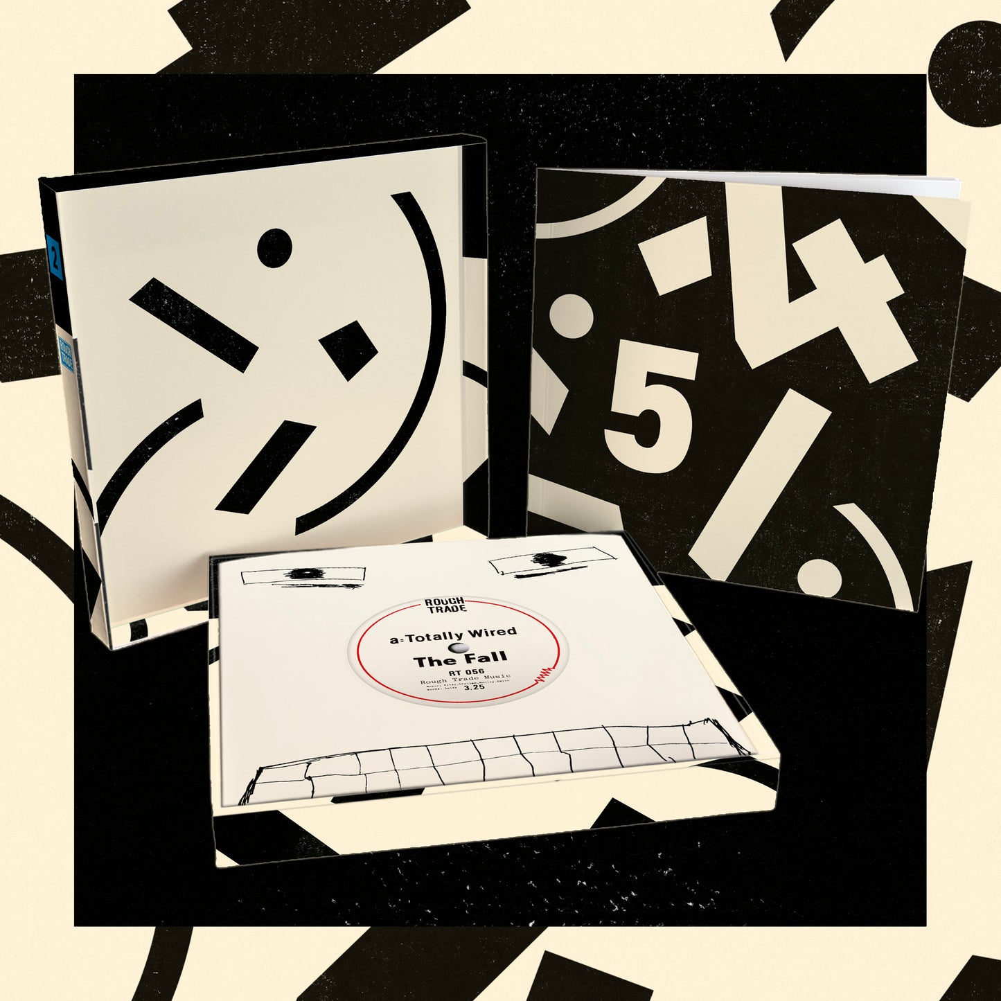 Image of Back Cover of 9x7" - NEW/NEW - VARIOUS ARTISTS, Rough Trade 45s: Volume 2 (Rough Trade Records; RT0507SXE2, UK 2026, 7" Boxset), , Rough Trade Records will release Volume 2 of its seven-inch singles boxset series, tracing key releases from the label's history through the 1980s and early 1990s. The nine-disc set includes singles from The Fall, Scritti Politti, Robert Wyatt, Aztec Camera, The Go-Betweens, Jonathan Richman, The Sundays and Mazzy Star. It also includes a newly created Rough Trade singl