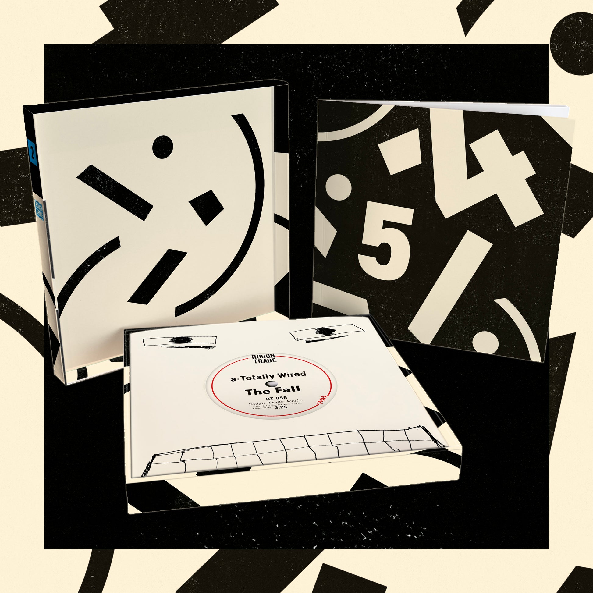 Image of Back Cover of 9x7" - NEW/NEW - VARIOUS ARTISTS, Rough Trade 45s: Volume 2 (Rough Trade Records; RT0507SXE2, UK 2026, 7" Boxset), , Rough Trade Records will release Volume 2 of its seven-inch singles boxset series, tracing key releases from the label's history through the 1980s and early 1990s. The nine-disc set includes singles from The Fall, Scritti Politti, Robert Wyatt, Aztec Camera, The Go-Betweens, Jonathan Richman, The Sundays and Mazzy Star. It also includes a newly created Rough Trade singl