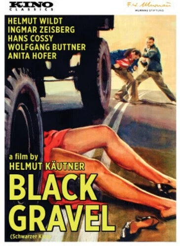 Image of Front Cover of DVD - VG+/VG - HELMUT K UTNER, Black Gravel (Kino Lorber Incorporated; K25061, US 2016 Reissue, Region 1), ,  - 3316300C