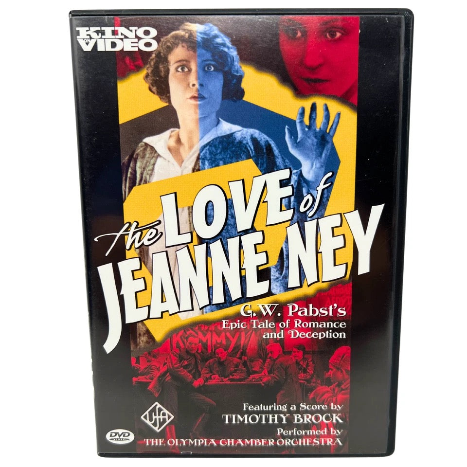 Image of Front Cover of DVD - VG+/VG+ - G.W. PABST, Love Of Jeanne Ney (Kino Video; K208, US 2001 Reissue, Insert, Region 1), ,  - 3316388C
