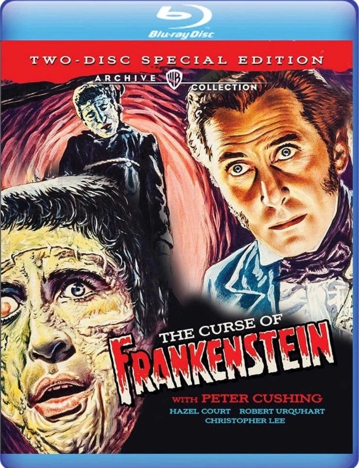 Image of Front Cover of 2xBlu-Ray - VG+/VG+ - TERENCE FISHER, The Curse of Frankenstein (Warner Bros.; 883929729722, UK 2020 Reissue), ,  - 3316389C
