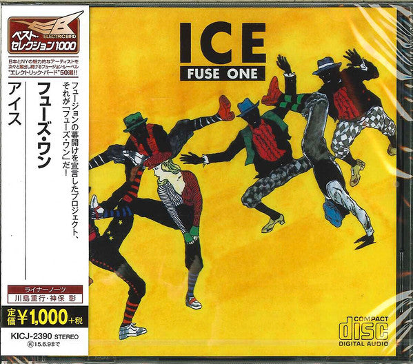 Image of Front Cover of CD - EX/EX - FUSE ONE, Ice (Electric Bird; KICJ-2390, Japan 2014 Reissue, Obi Strip), ,  - 3356142S