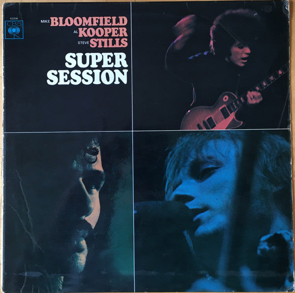 Image of Front Cover of LP - VG/G+ - MIKE BLOOMFIELD / AL KOOPER / STEVE STILLS, Super Session (CBS; 63396, UK 1968, Laminated Front Sleeve, Mono), Light scratches & hairlines, laminate creasing,  - 3346166S