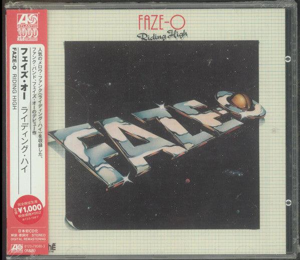 Image of Front Cover of CD - EX/EX - FAZE-O, Riding High (Atlantic; 8122-79586-3, Europe 2013, Obi Strip), ,  - 3356144S