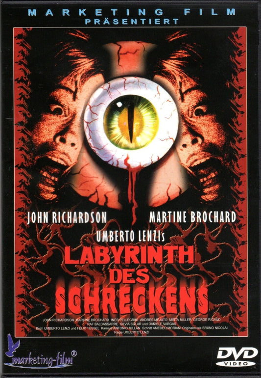 Image of Front Cover of DVD - VG+/VG+ - UMBERTO LENZI, Labyrinth des Schreckens (Marketing Film; 350020, Europe 2002 Reissue), ,  - 3316464C