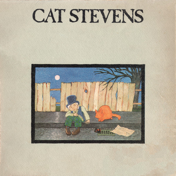 Image of Front Cover of LP - VG/G+ - CAT STEVENS, Teaser And The Firecat (Island Records Pink Rim Label; ILPS 9154, UK 1971, Textured Gatefold E.J. Day Sleeve, No Company Inner, Sterling LH Cut), Light marks, Little bit of pen on sleeve ,  - 3316406C