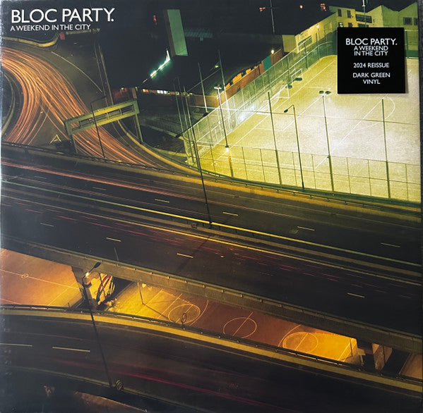 Image of Front Cover of LP - NEW/NEW - BLOC PARTY, A Weekend In The City (PIAS; PIASC1092LPX, Worldwide 2024 Reissue, Dark Green Vinyl), ,  - 3336154E