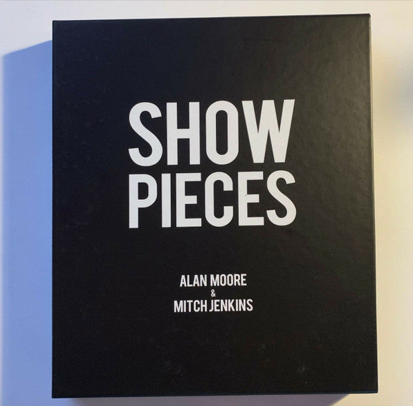 Image of Front Cover of CD - VG/VG - ALAN MOORE & MITCH JENKINS, Show Pieces (Lex Records; LEX104BOX,  2015, Box Set, 100 Page Storyboard Book, CD Soundtrack & DVD of 5 Short Films and Bonus Material), Light marks on disc, light wear to box.,  - 3356203S