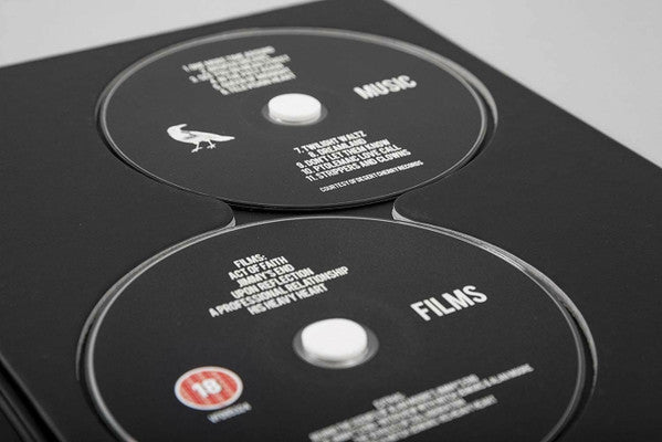 Image of Label Cover of CD - VG/VG - ALAN MOORE & MITCH JENKINS, Show Pieces (Lex Records; LEX104BOX,  2015, Box Set, 100 Page Storyboard Book, CD Soundtrack & DVD of 5 Short Films and Bonus Material), Light marks on disc, light wear to box.,  - 3356203S
