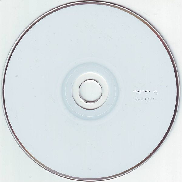 Image of Label Cover of CD - VG+/VG+ - RYOJI IKEDA, Op. (Touch; TO : 60, UK 2002, Digipak), ,  - 3316411C