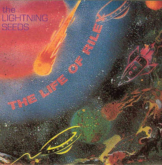 Image of Front Cover of 7" - VG/VG - THE LIGHTNING SEEDS, The Life Of Riley (Virgin; VS 1402, UK 1992, Picture Sleeve), ,  - 3316467C