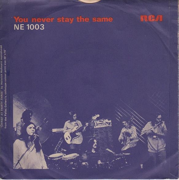 Image of Back Cover of 7" - VG/VG - QUINTESSENCE, Sweet Jesus (Neon; NE 1003, UK 1971, Picture Sleeve), ,  - 3315518C