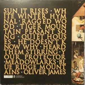 Image of Back Cover of 2xLP - EX/EX - FLEET FOXES, Fleet Foxes (Bella Union; BELLAV167, UK 2008, Gatefold, 2 Inners, with bonus "Sun Giant" 12" EP , GZ in matrix), Opened Instore, Still In Shrinkwrap,  - 3346230S