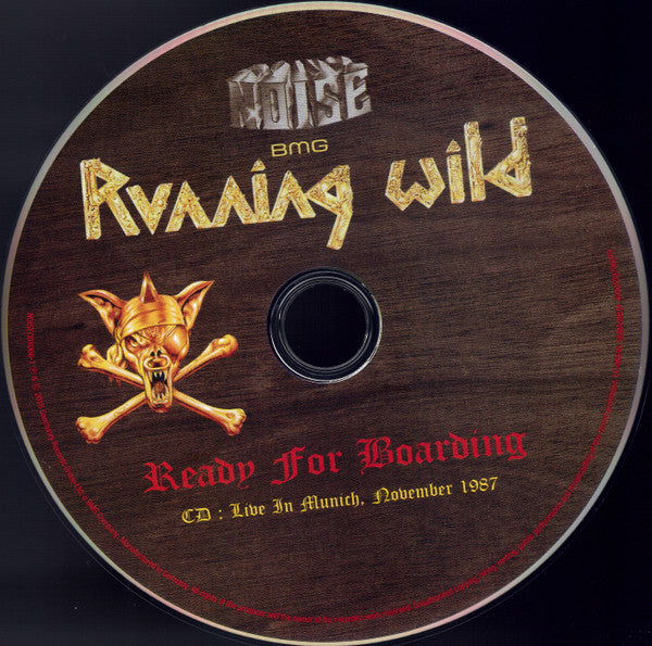 Image of Label Cover of CD - VG+/VG+ - RUNNING WILD, Ready For Boarding (Noise; NOISECDX068, Europe 2022, Double Digipak, Booklet, & DVD), ,  - 3356231S