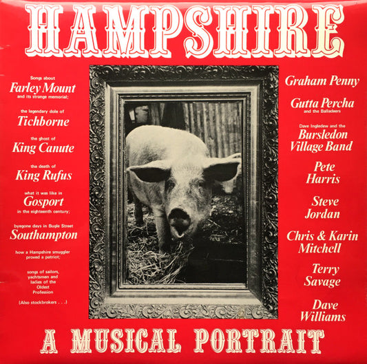 Image of Front Cover of LP - VG/VG - VARIOUS, Hampshire - A Musical Portrait (Forest Tracks; FT 3014, UK 1979, Laminated Front Sleeve), Strong VG,  - 3316471C