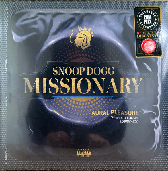 Image of Front Cover of LP - EX/EX - SNOOP DOGG, Missionary (Death Row Records; 602475388166, US 2024, Inner, Picture Disc), Opened Instore, Still In Stickered Shrinkwrap,  - 3346231S