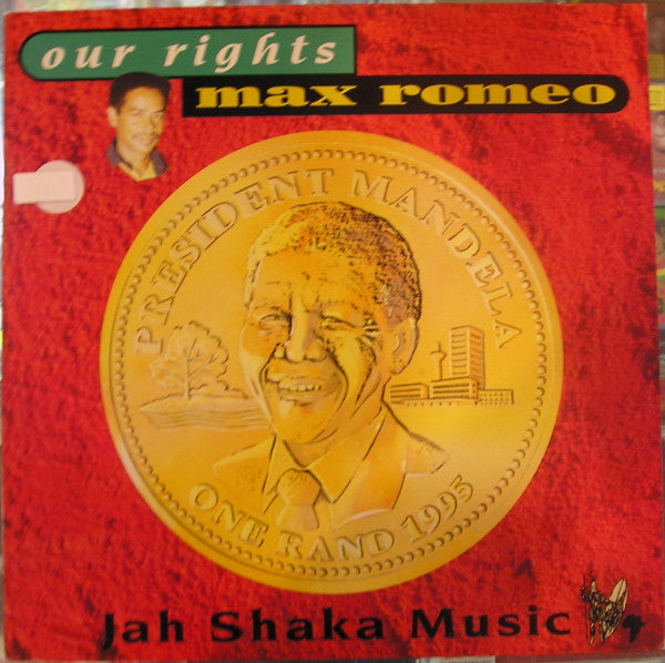 Image of Front Cover of CD - VG+/VG+ - MAX ROMEO, Our Rights (Jah Shaka Music; SHAKA CD 951, UK 1995, Jewel Case), ,  - 3336239E