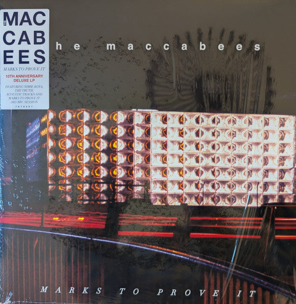 Image of Front Cover of 2xLP - VG+/VG+ - THE MACCABEES, Marks To Prove It (Fiction Records; 7879567, UK 2025 Reissue, 2 Inners, 10th Anniversary Edition), Still In Opened Shrinkwrap With Hype Sticker,  - 3346236S