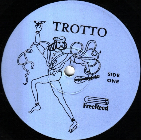 Image of Label Cover of LP - VG/VG - TROTTO, Trotto (Free Reed Light Blue Labels; FRR 005, UK 1975, Mono), ,  - 3316555C
