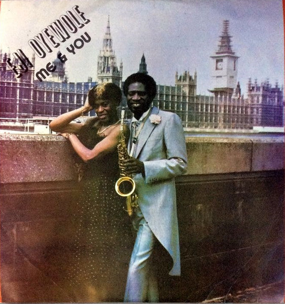 Image of Front Cover of LP - VG/G+ - EJI OYEWOLE, Me & You (Top Records ; TOP 003, Nigeria 1985), Writting On Sleeve ''With Love To Uncle George' ,  - 3346273S