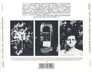 Image of Back Cover of 2xCD - VG+/VG+ - GENESIS, The Lamb Lies Down On Broadway (Virgin; 50999 265702 2 8, Europe 2009, Jewel Case), ,  - 3336243E
