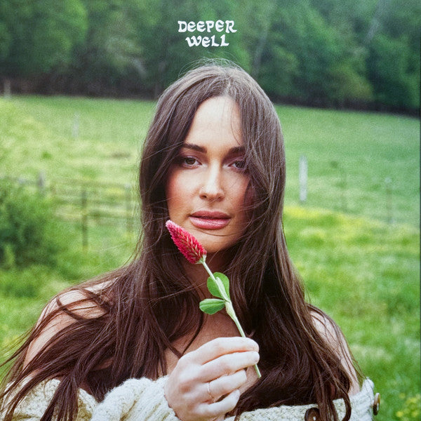 Image of Front Cover of LP - VG+/VG+ - KACEY MUSGRAVES, Deeper Well (Interscope Records; 602455847096, Worldwide 2024, Scented Gatefold, Die Cut Inner, Clear w/ Green Splatter), Still In Opened Shrinkwrap With Hype Sticker,  - 3346241S