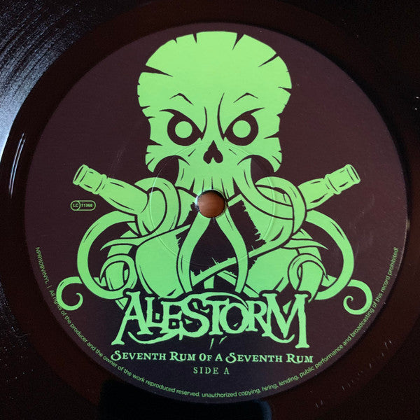 Image of Label Cover of LP - VG+/VG - ALESTORM, Seventh Rum Of A Seventh Rum (Napalm Records; NPR1109VINYL, Europe 2022, Gatefold, Black Inner), Strong VG, Light marks only. Seam splits to black inner.,  - 3226386E