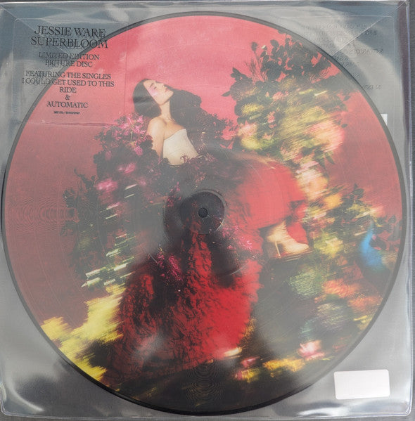Image of Front Cover of LP - EX/EX - JESSIE WARE, Superbloom (EMI; EMIVY 2152, Europe 2026, Clear Plastic Stickered Sleeve, Picture Disc, Limited official website only release), ,  - 3346284S