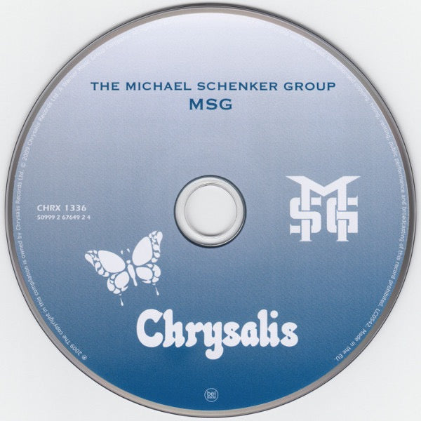 Image of Label Cover of CD - VG+/VG - THE MICHAEL SCHENKER GROUP, MSG (Chrysalis; 50999 2 67649 2 4, Europe 2013 Reissue, Jewel Case), ,  - 3316572C