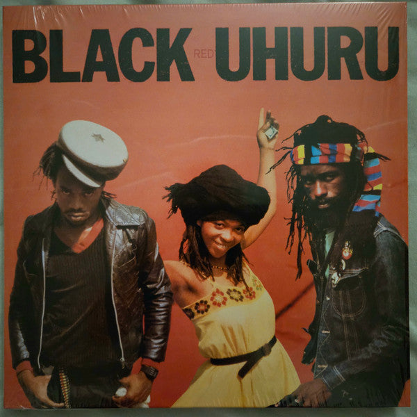 Image of Front Cover of LP - VG+/VG+ - BLACK UHURU, Red (Island Records; 535 158-8, Europe 2026 Reissue, Red Vinyl), Still In Opened Shrinkwrap With Hype Sticker,  - 3346285S