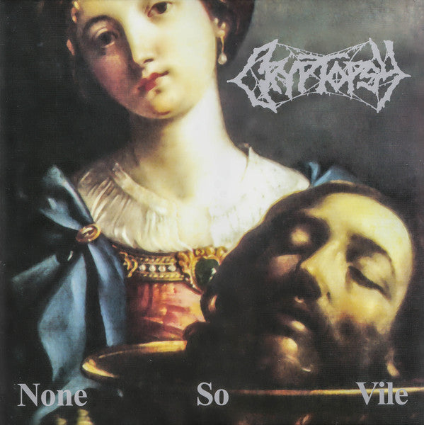 Image of Front Cover of LP - VG+/VG+ - CRYPTOPSY, None So Vile (Hammerheart Records; HHR 2016-12, Netherlands 2022 Reissue, Insert, Poster), In hype stickered plastic outer. Creasing.,  - 3226392E