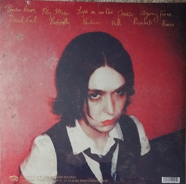 Image of Back Cover of LP - EX/EX - SNAIL MAIL, Ricochet (Matador; OLE2209LP, UK & Europe 2026, Gatefold, Inner, Poster), Seal opened instore, still in hype stickered shrinkwrap.,  - 3226389E