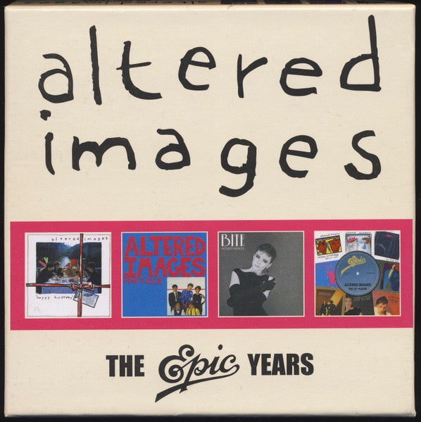 Image of Front Cover of 4xCD - VG+/VG+ - ALTERED IMAGES, The Epic Years (Cherry Red; CRCDBOX49, UK 2018, Clamshell Box Set, Inners & Booket), ,  - 3316578C