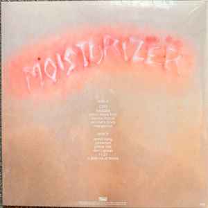 Image of Back Cover of LP - VG+/VG+ - WETLEG, Moisturizer (Domino; WIGLP530XM, UK, Europe & US 2026 Reissue, 3D Lenticular Gatefold Sleeve, Inner & Insert, Signed Print), Still In Opened Shrinkwrap With Hype Sticker,  - 3346291S