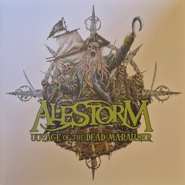 Image of Front Cover of 12" EP - VG/EX - ALESTORM, Voyage Of The Dead Marauder (Napalm Records ; NPR1280VINYL, Europe 2024, Textured Gatefold Sleeve), Water Damage To Sleeve,  - 3326332E