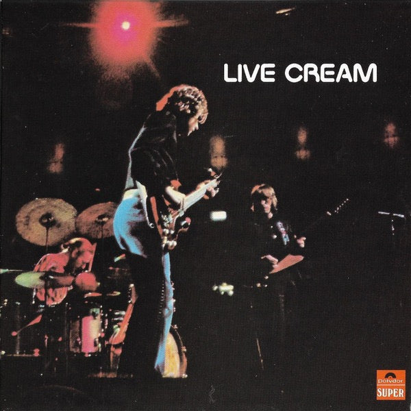 Image of Front Cover of CD - VG/VG+ - CREAM, Live Cream (Polydor; UICY-9155, Europe Reissue, Card Sleeve, Insert, NO OBI), Sleeve is creased.,  - 3316609C