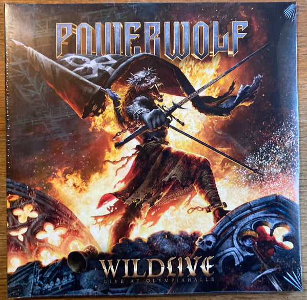Image of Front Cover of 2xLP - EX/EX - POWERWOLF, Wildlive (Live At Olympiahalle) (Napalm Records ; NPR1365VINYL, Europe 2026, Gatefold, 2 Inners, Poster), Opened Instore, Still In Shrinkwrap,  - 3546227S