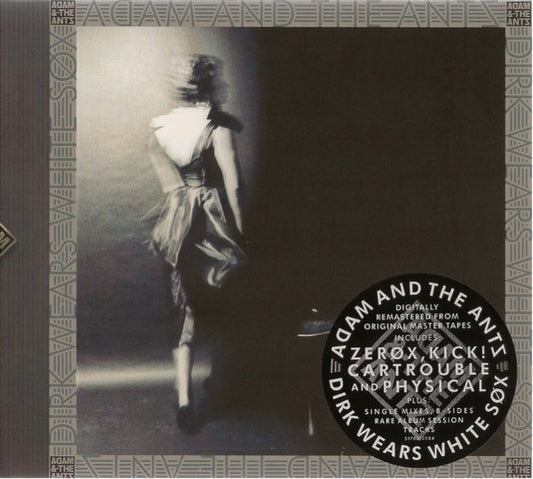 Image of Front Cover of CD - VG+/VG - ADAM AND THE ANTS, Dirk Wears White Sox (Columbia ; 517081 2, UK & Europe 2004 Reissue, Digipak, Booklet), ,  - 3316683C