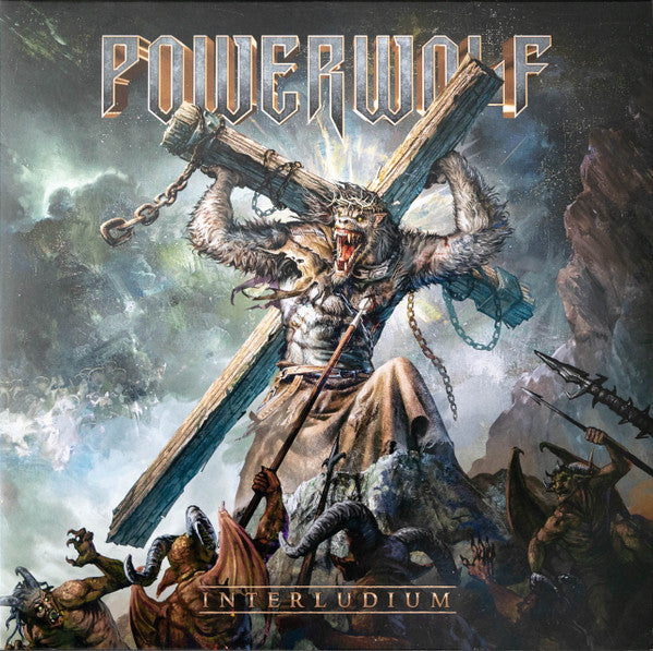 Image of Front Cover of LP - EX/EX - POWERWOLF, Interludium (Napalm Records ; NPR1160VINYL, USA & Europe 2023, Gatefold, Insert, Poster), Opened Instore, Still In Shrinkwrap,  - 3326320E