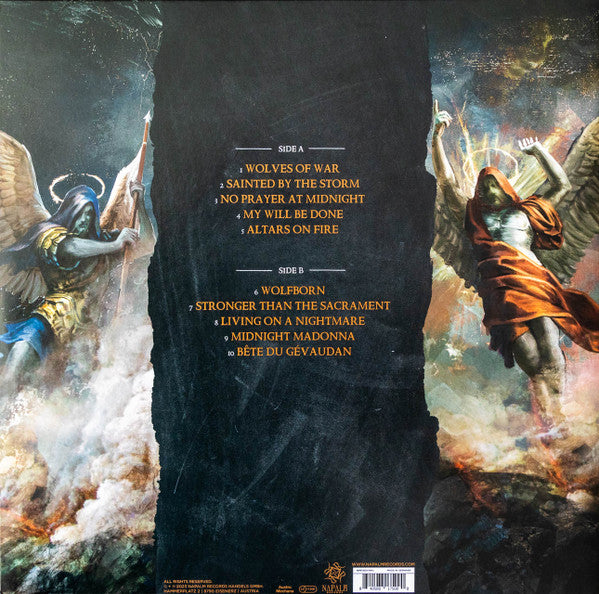Image of Back Cover of LP - EX/EX - POWERWOLF, Interludium (Napalm Records ; NPR1160VINYL, USA & Europe 2023, Gatefold, Insert, Poster), Opened Instore, Still In Shrinkwrap,  - 3326320E