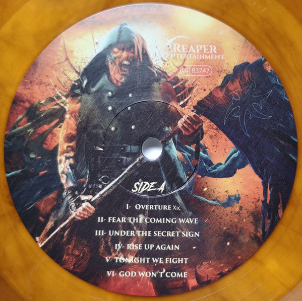 Image of Label Cover of LP - EX/EX - BLOODORN, Let The Fury Rise (Reaper Entertainment ; REAPER081, Europe 2024, Insert, Orange/Black Marbled Vinyl), Opened Instore, Still In Shrinkwrap,  - 3326318E